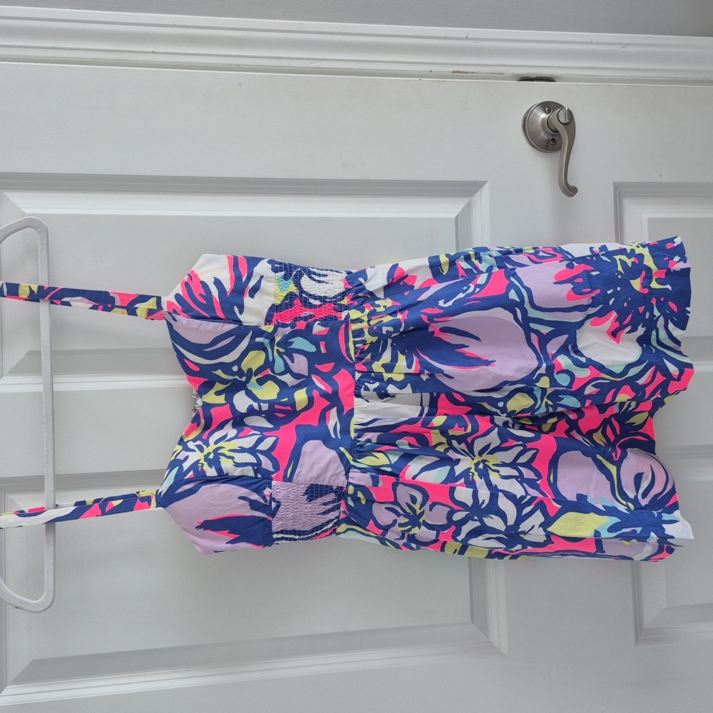 Lilly Pulitzer Vibrant Floral Mini Dress